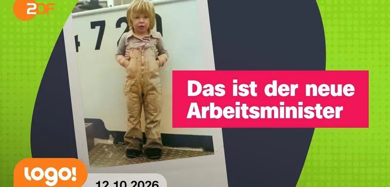 Alexander Schweitzer ist neu im Team - und mittlerweile groß! 😉 | logo!-Nachrichten vom 12.10.26