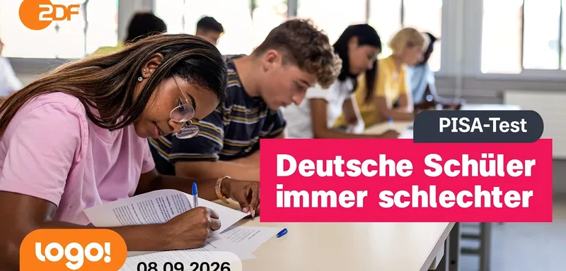 PISA-Studie: So haben die 15-Jährigen in Deutschland abgeschnitten | logo!-Nachrichten vom 08.09.26