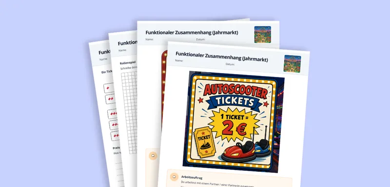 Funktionaler Zusammenhang (Jahrmarkt)