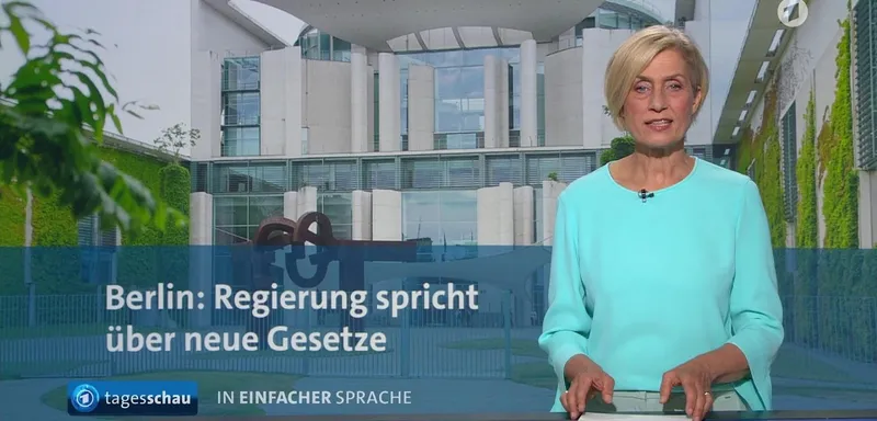 tagesschau in Einfacher Sprache 19:00 Uhr, 01.07.2026
