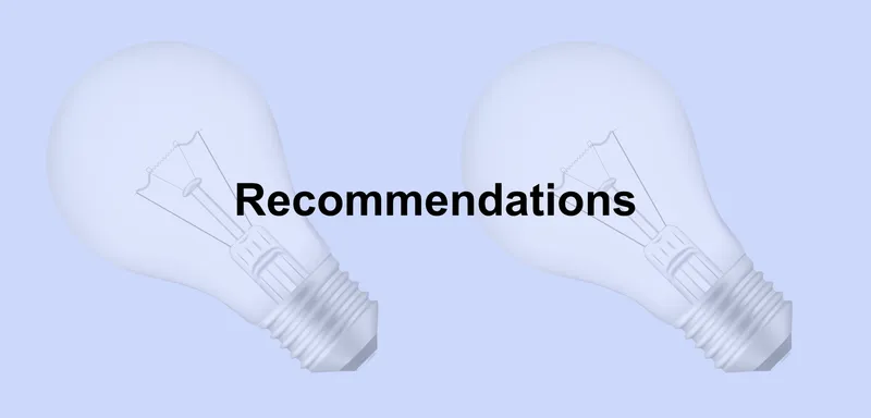 Recommendations