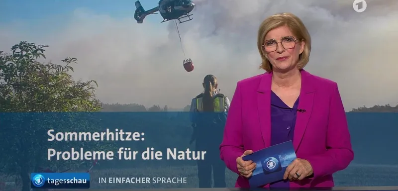 tagesschau in Einfacher Sprache 19:00 Uhr, 14.08.2026