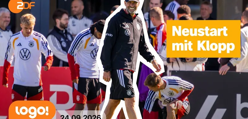 Erstes Länderspiel unter Klopp: Das soll sich zukünftig ändern | logo!-Nachrichten vom 24.09.26