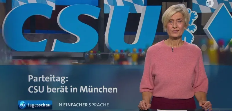 tagesschau in Einfacher Sprache 19:00 Uhr, 23.10.2026