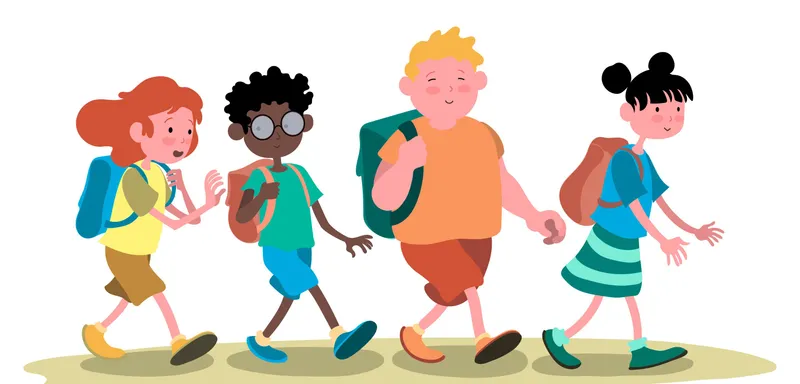 Gesund zur Schule