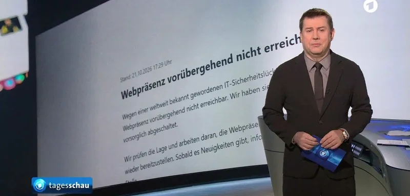tagesschau 20:00 Uhr, 22.10.2026