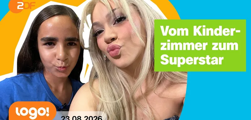 Kissen als Zuschauer, hä?! - Kinderreporterin Inci trifft Ayliva | logo!-Nachrichten vom 23.08.26