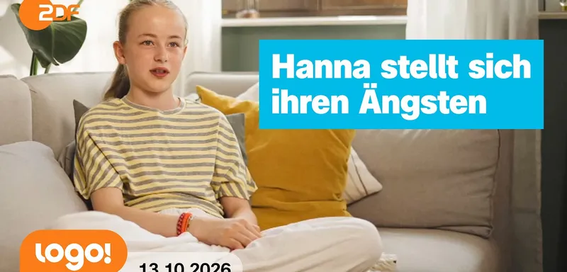 Die 11-jährige Hanna kämpft gegen Angsstörung | logo!-Nachrichten vom 13.10.26