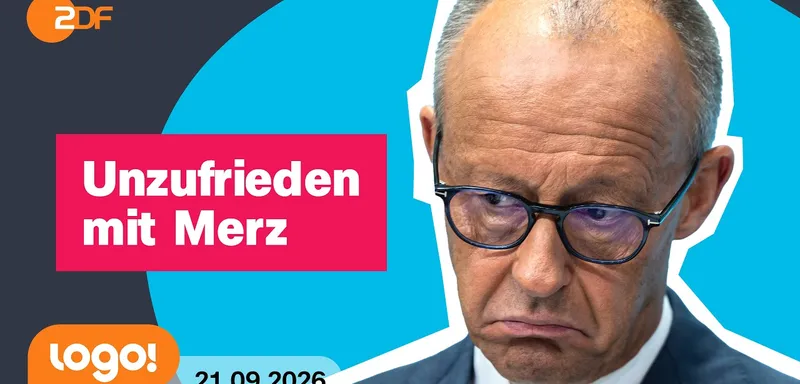 Nach Wahlniederlage: Wie geht es weiter mit Kanzler Merz? | logo!-Nachrichten vom 21.09.26