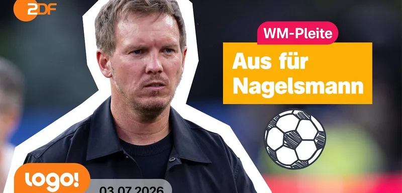 Nagelsmann muss gehen: Wer wird der neue Fußball-Bundestrainer?  | logo!-Nachrichten vom 03.07.26