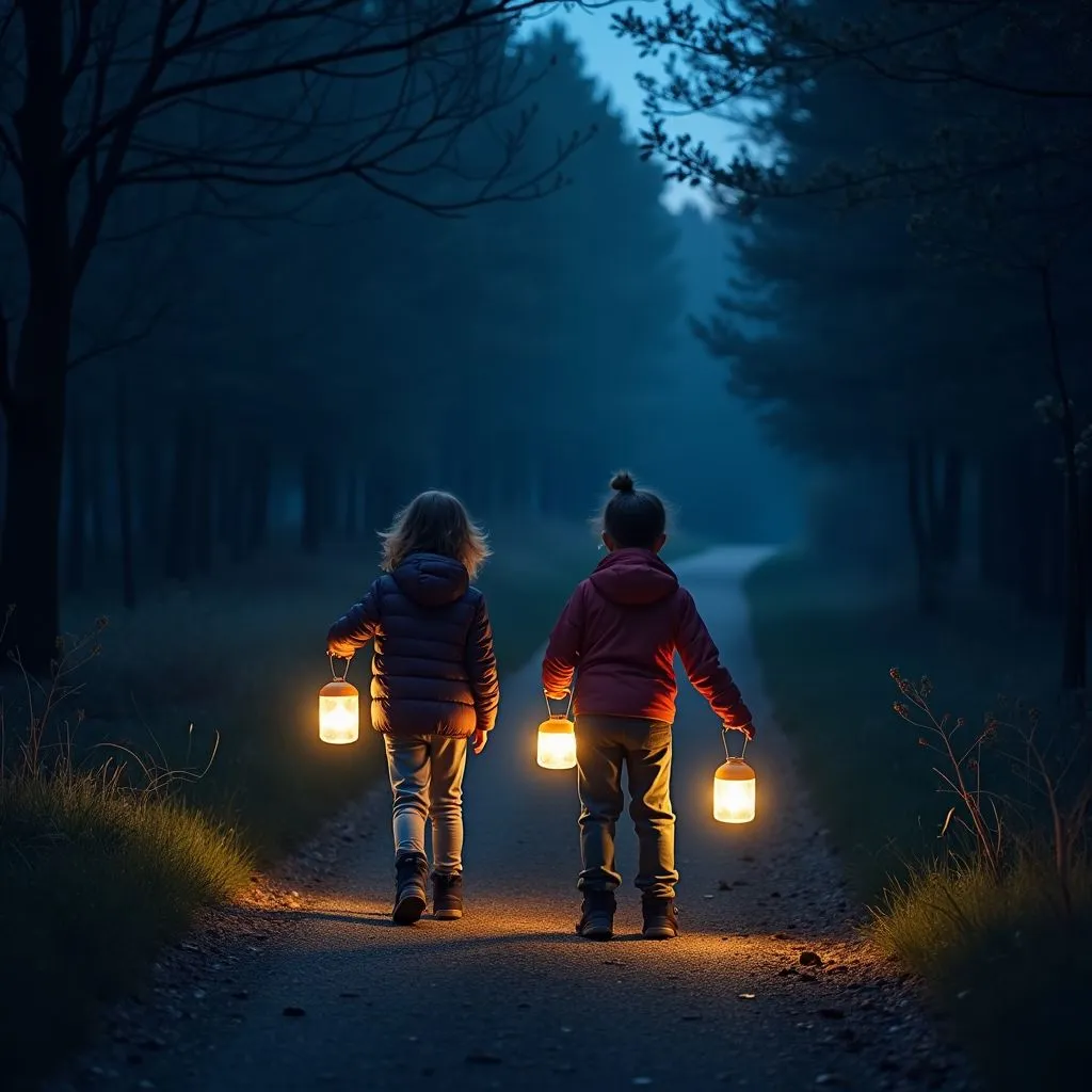 Mitternachtsspaziergang