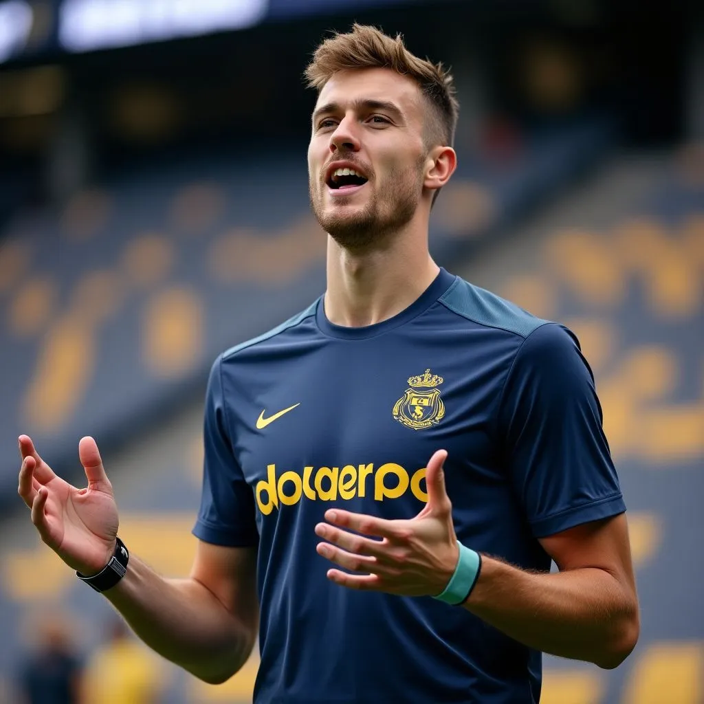 Diskussion beim Sport