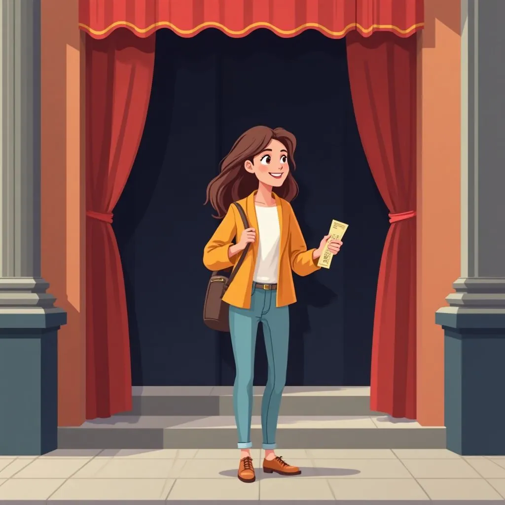 Anna Kowalski, Besucherin