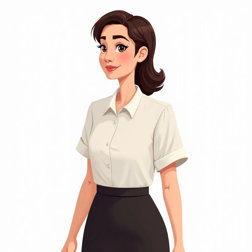 Sofia Mancini, Kellnerin