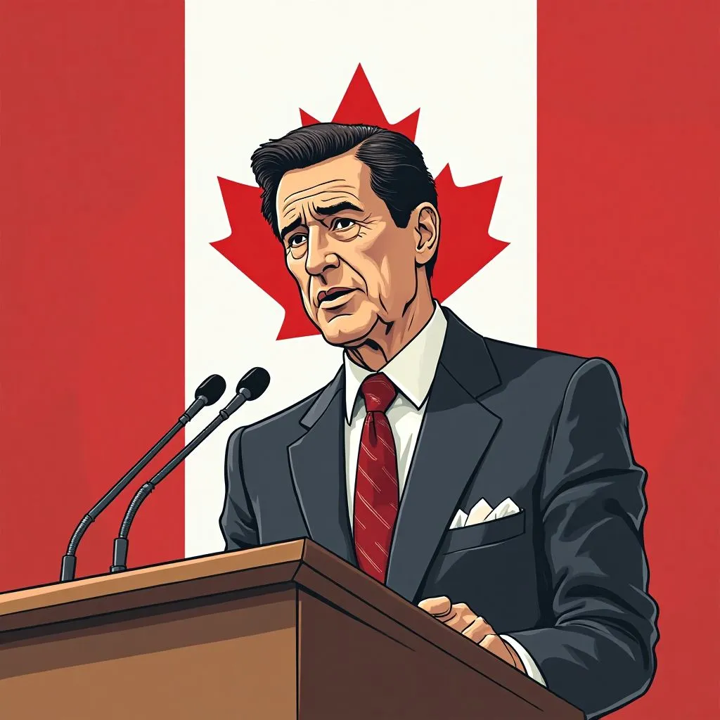 Prime Minister Pierre Elliott Trudeau