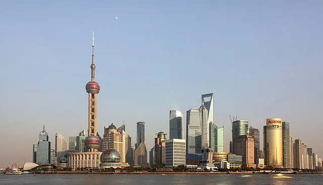 Shanghai ist eine der größten Städte der Welt