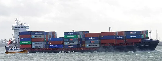 Das Transportvolumen steigt bei Containerschiffen noch immer