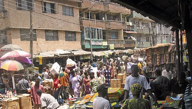 Markt in Lagos (2005)