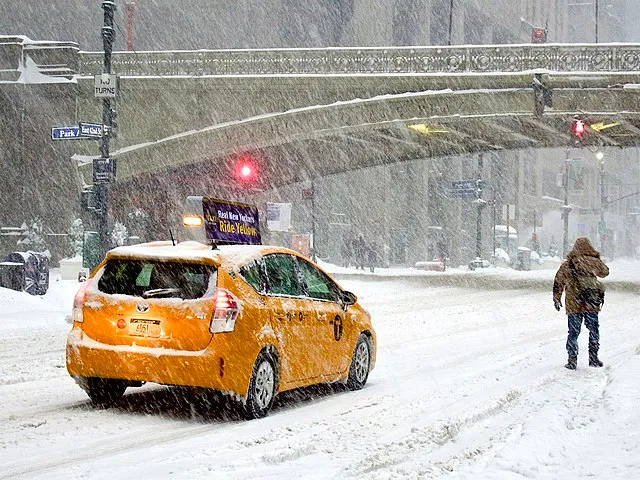 Blizzard Jonas in Manhattan, 2016