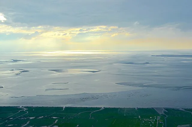 Sandbänke im Tidebereich Nationalpark Niedersächsisches Wattenmeer (2019)