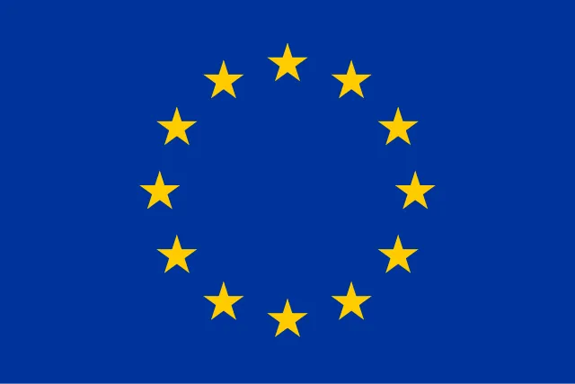 Flagge der Europäischen Union und des Europarates