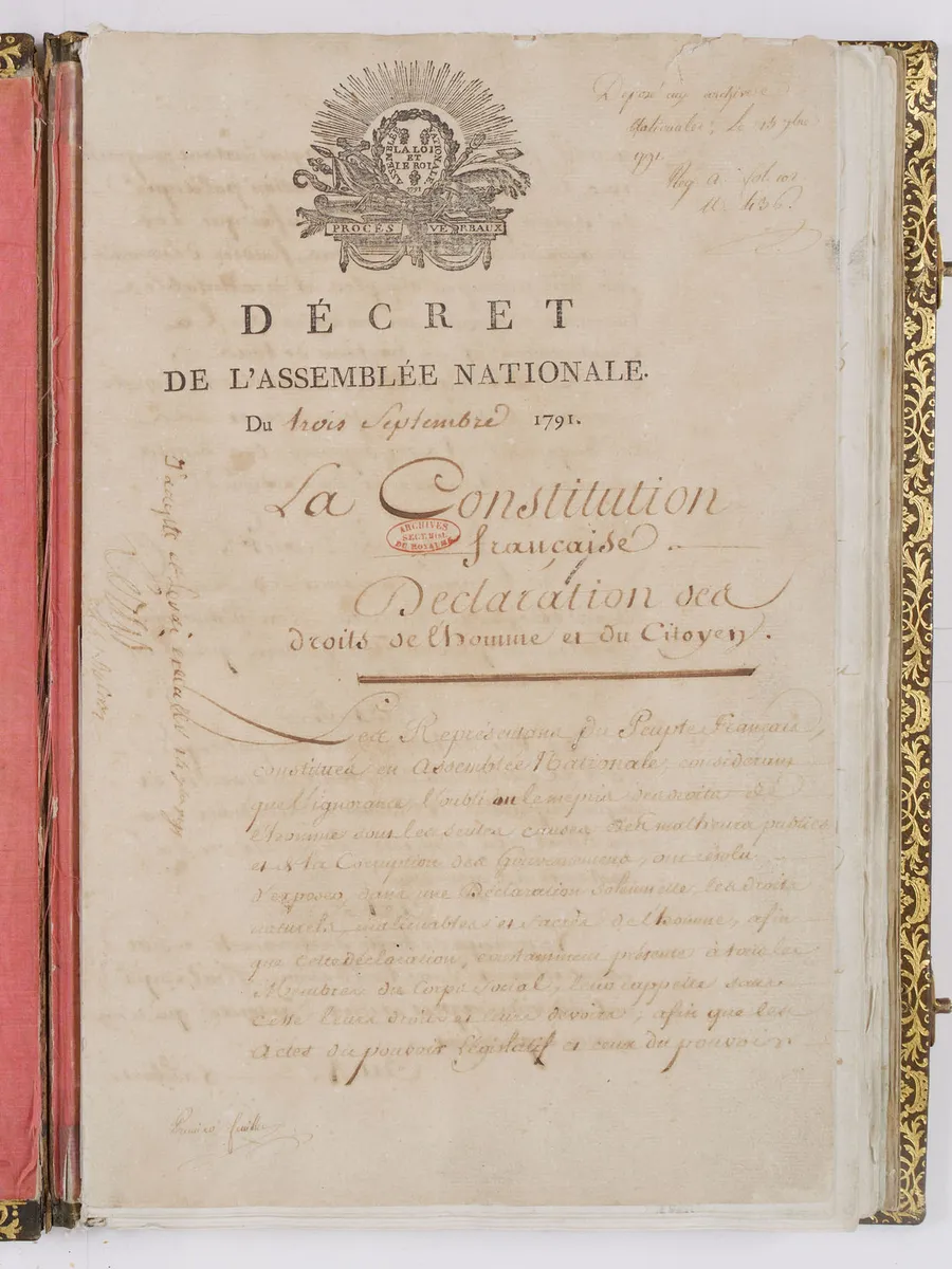Die französische Verfassung von 1791