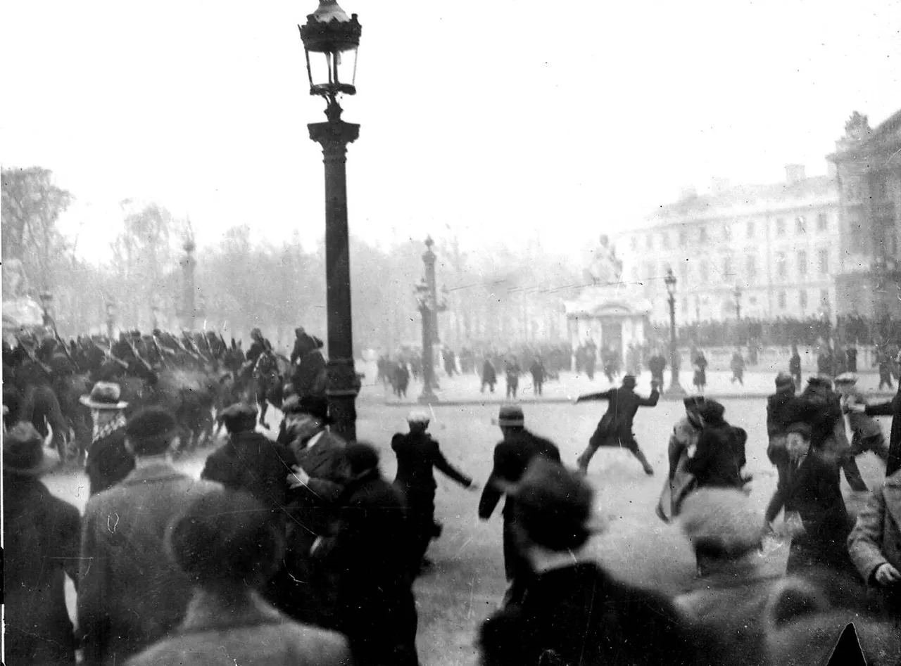 Polizeieinsatz auf der Place de la Concorde, 7. Februar 1934
