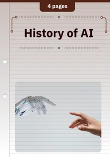 History of AI