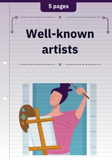 Well-known artists