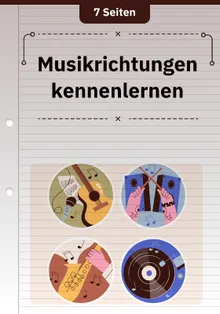 Musikrichtungen kennenlernen