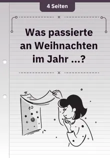 Was passierte an Weihnachten im Jahr ...?