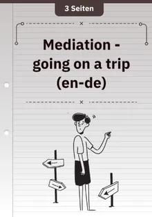 Mediation - Going on a Trip (en-de)
