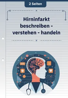 Hirninfarkt beschreiben - verstehen - handeln