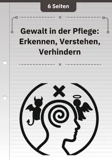 Gewalt in der Pflege: Erkennen, Verstehen, Verhindern