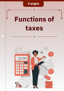 Functions of taxes