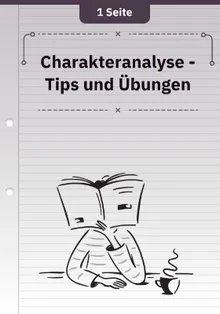 Charakteranalyse - Tipps und Übungen