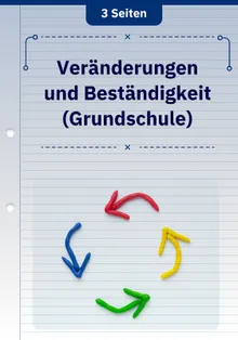 Veränderungen und Beständigkeit (Grundschule)