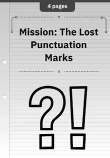 Mission: The Lost Punctuation Marks