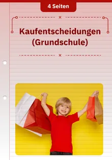 Kaufentscheidungen (Grundschule)