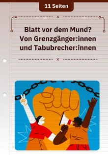 Blatt vor dem Mund? Von Grenzgänger:innen und Tabubrecher:innen