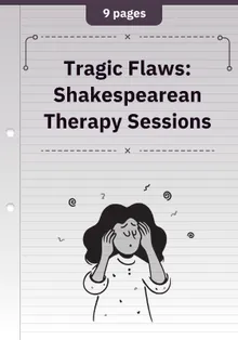 Tragic Flaws: Shakespearean Therapy Sessions