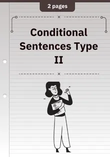 Conditional Sentences Type II