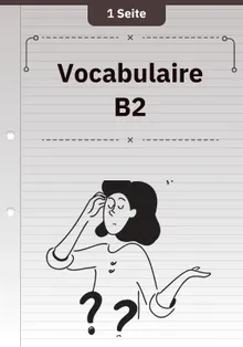 Vocabulaire B2