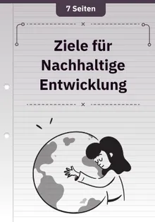 Ziele für Nachhaltige Entwicklung