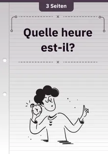 Quelle heure est-il?