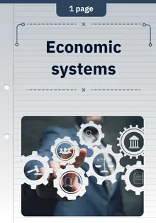 Economic systems