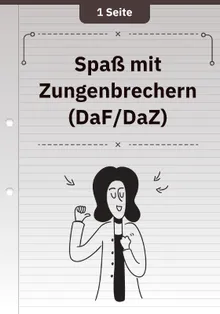 Spaß mit Zungenbrechern (DaF/DaZ)