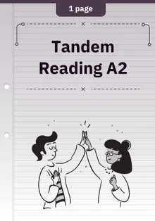 Tandem Reading A2