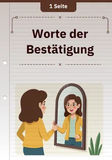 Worte der Bestätigung
