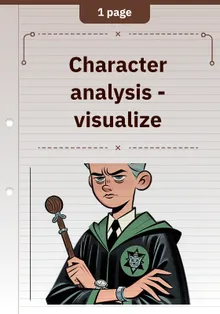 Character analysis - visualize